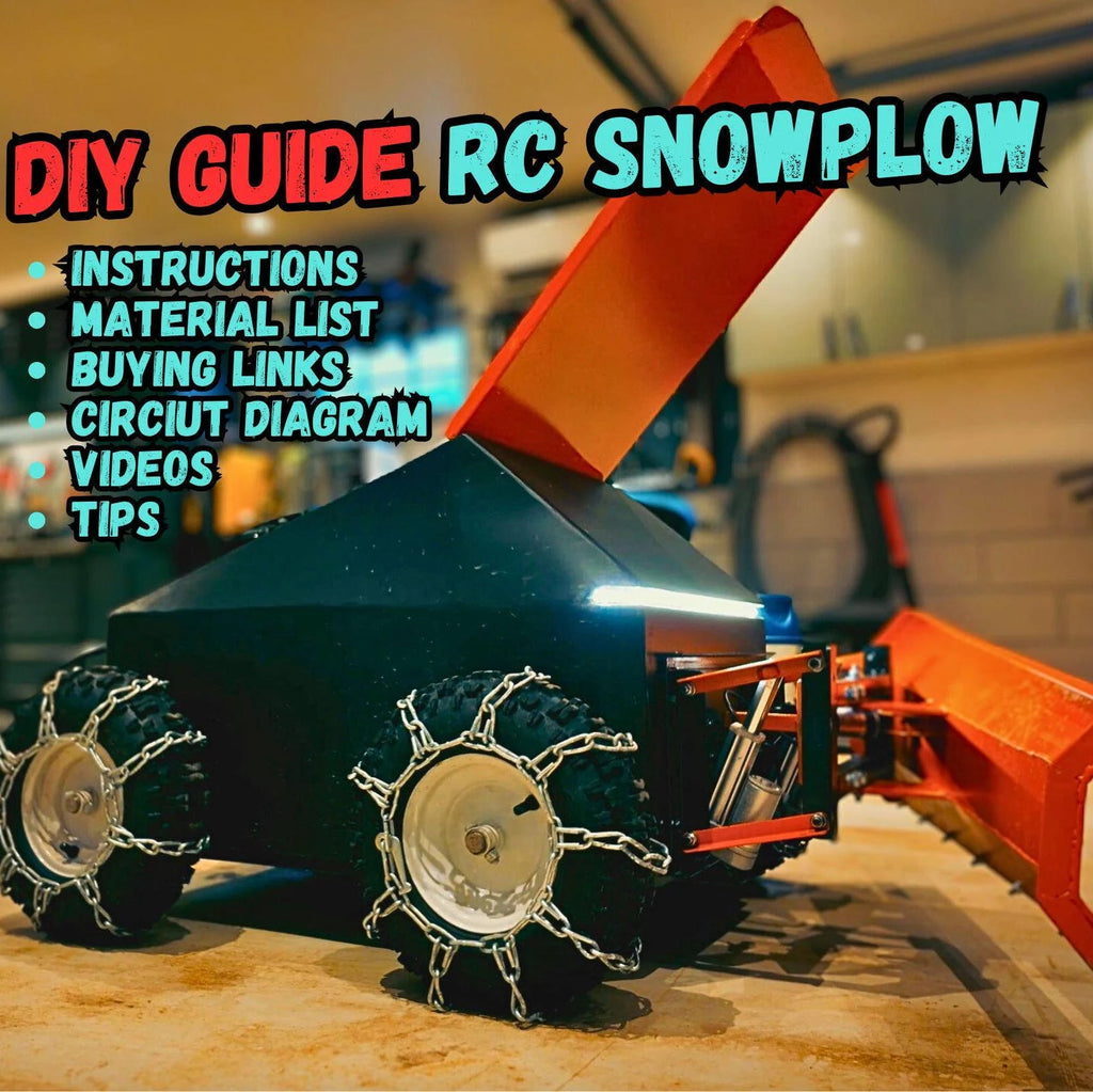 DIY Guide RC Snow Plow - or Multi Use Machine (CyberPlow)